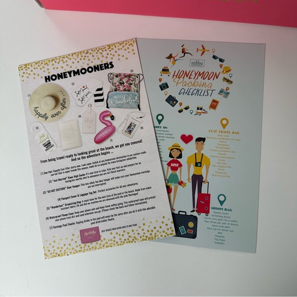 Miss to Mrs honeymooners subscription box - Picture 3 of 13